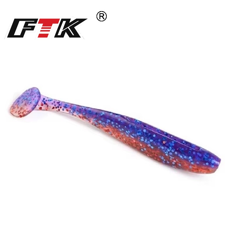 Fishing Lure Swimbait - FTK 8-20PCS เหยื่อตกปลา T หาง 50