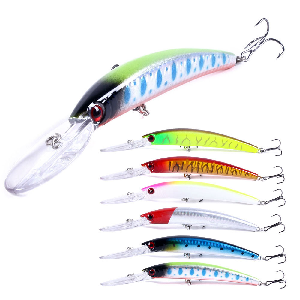 Fishing Lure Spoon - 1PCS 15cm 15g ดําน้ําลึก Jerkbait เหยื่อ