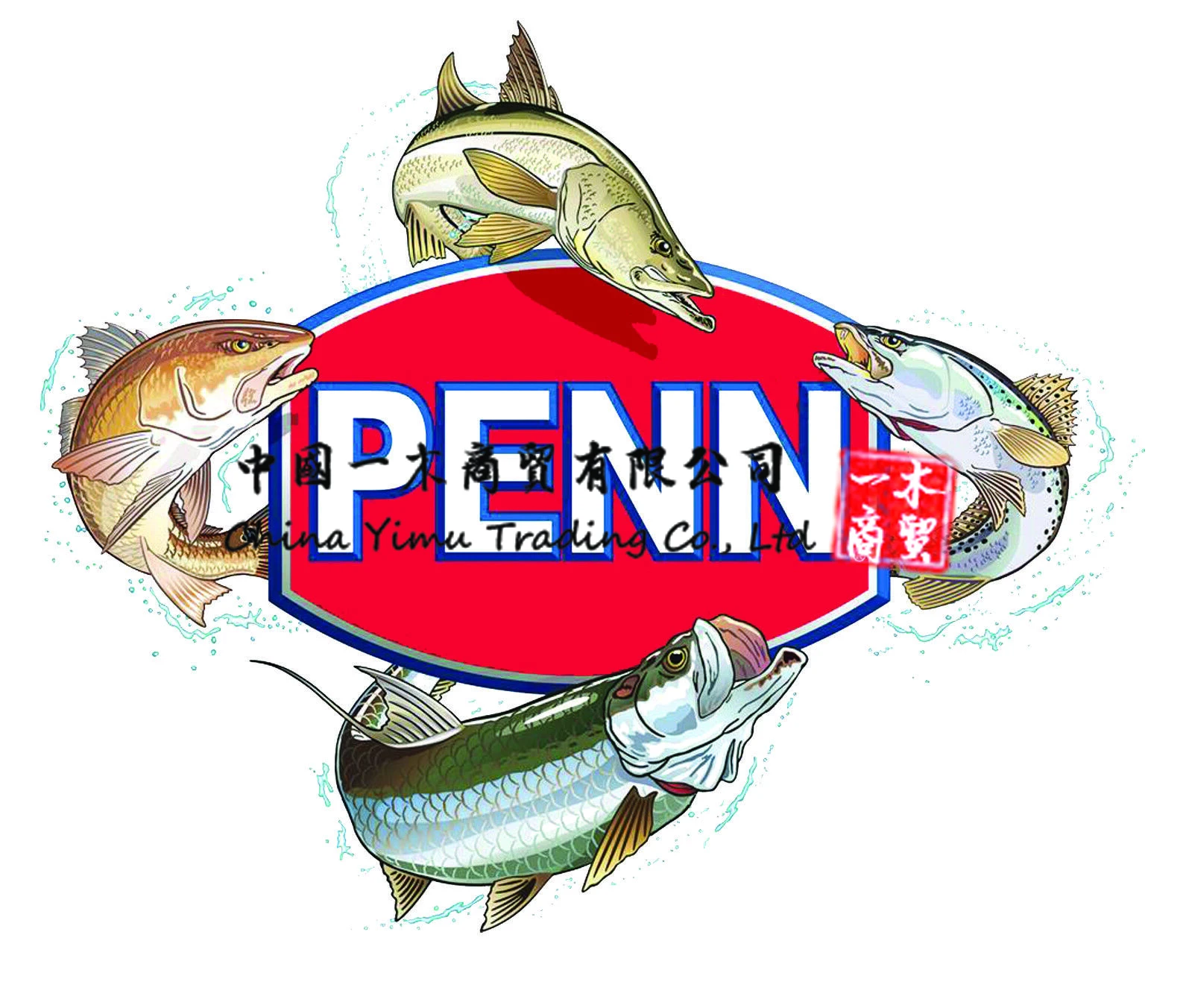 Fishing Lure Box - สติ๊กเกอร์รถเหมาะสําหรับ Penn ตกปลาสติกเกอร์ Lake Mix ปลาเทราท์รูปลอกป้ายรูปลอก