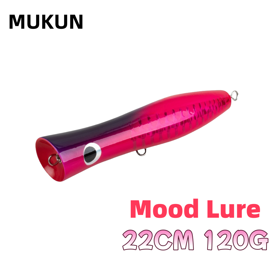Fishing Lure Buzzbait - MUKUN เกมใหญ่ Trolling Popper 220mm 120g