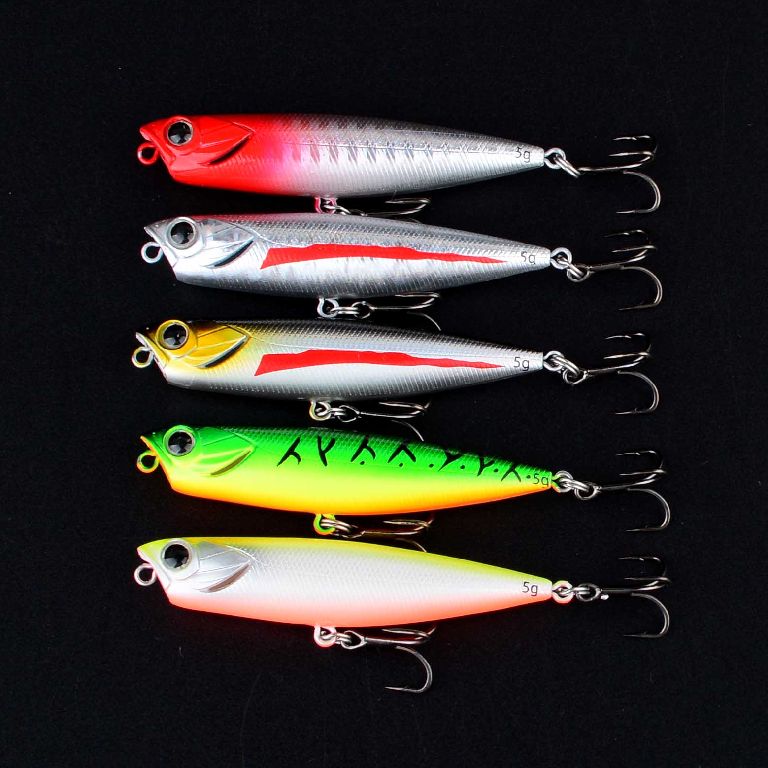 Fishing Lure Popper - เหยื่อตกปลาแบบ Popper 1 ชิ้น 5 กรัม