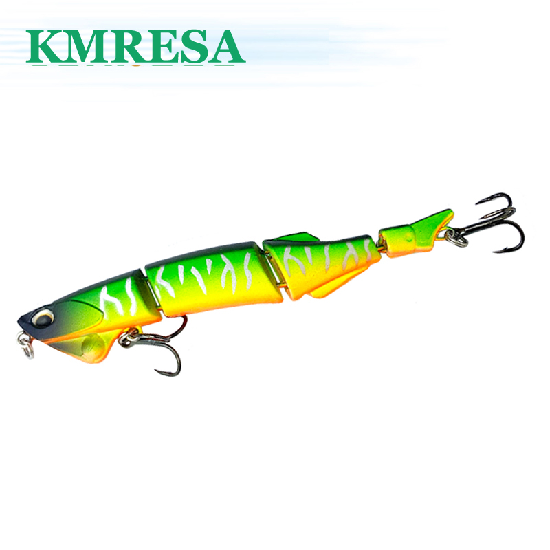 Fishing Lure Popper - เหยื่อว่ายน้ำแบบมืออาชีพแบบต่อกัน90มม. 5.8กรัมเหยื่อตกปลาจมเดินจูงสุนัขเหยื่อแข็งเทียมสำหรับตกปลา PIKE BASS Perch Tackle