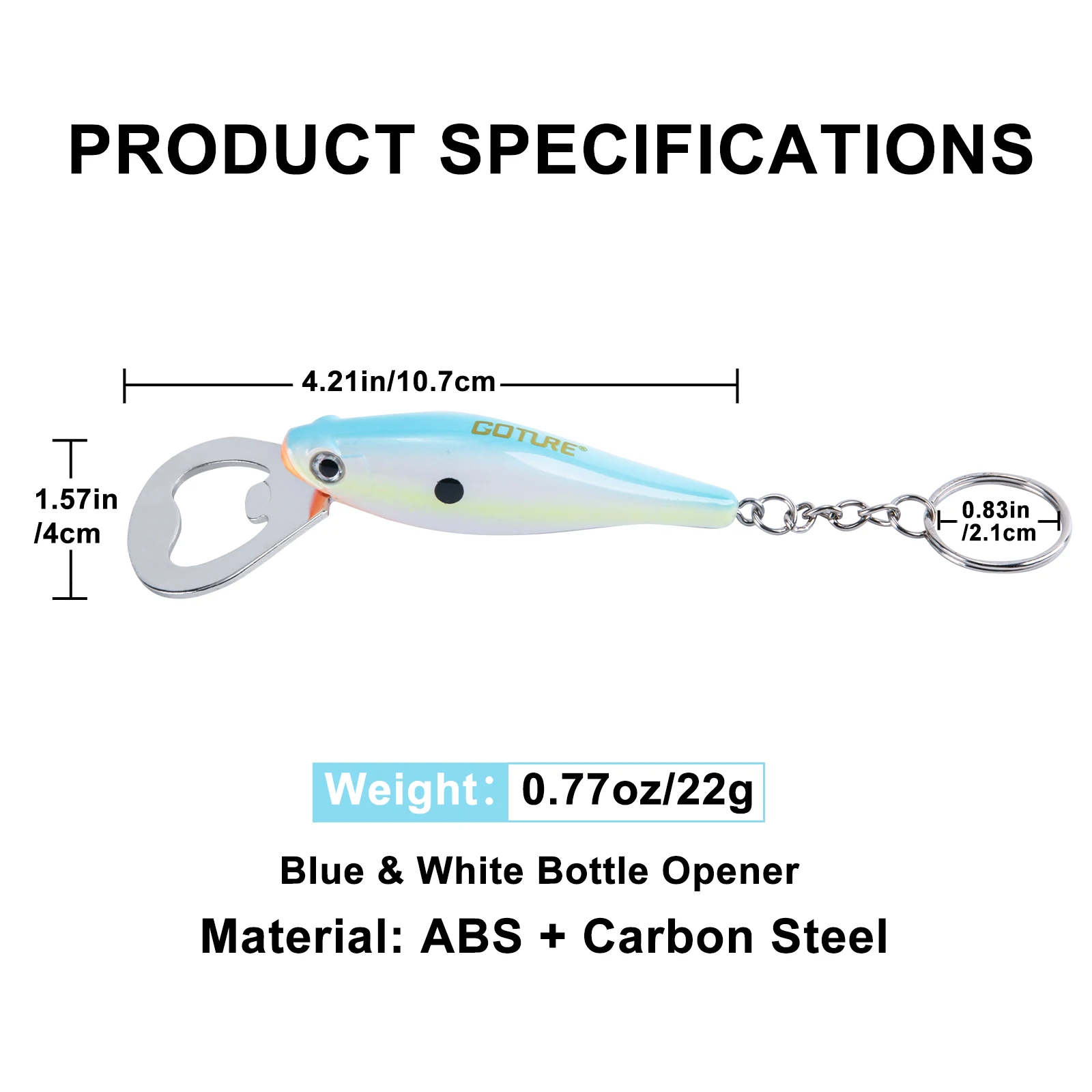Goture 1 ชิ้นตกปลา Lure ที่เปิ - Fishing Lure Accessories บทวิจารณ์และราคา