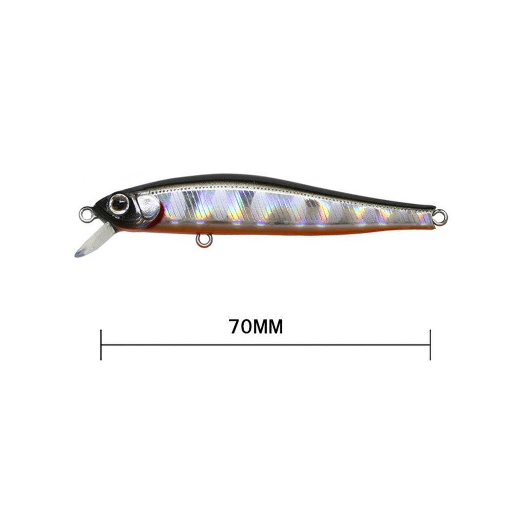 7cm 5.5g เหยื่อตกปลา Minnow Wo - Fishing Lure Swimbait บทวิจารณ์และราคา
