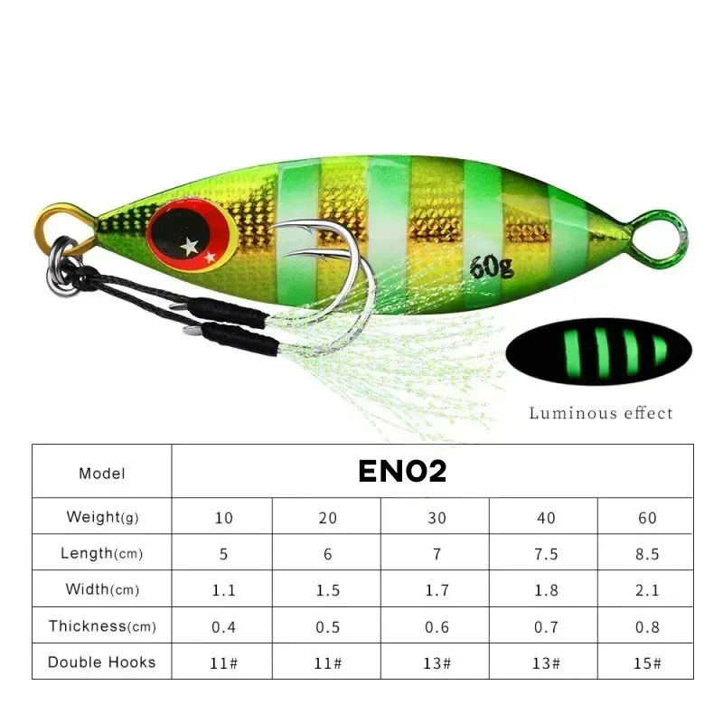 Inchiku โลหะ Jig ช้อน Lure 6pc - Fishing Lure Spoon บทวิจารณ์และราคา