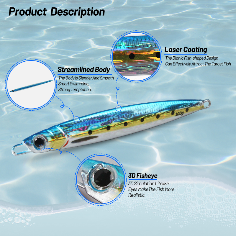J94ทีเซอร์พิมพ์3D 60g 80g majo - Fishing Lure Jerkbait บทวิจารณ์และราคา