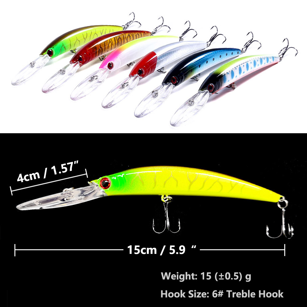1PCS 15cm 15g ดําน้ําลึก Jerkb - Fishing Lure Spoon บทวิจารณ์และราคา