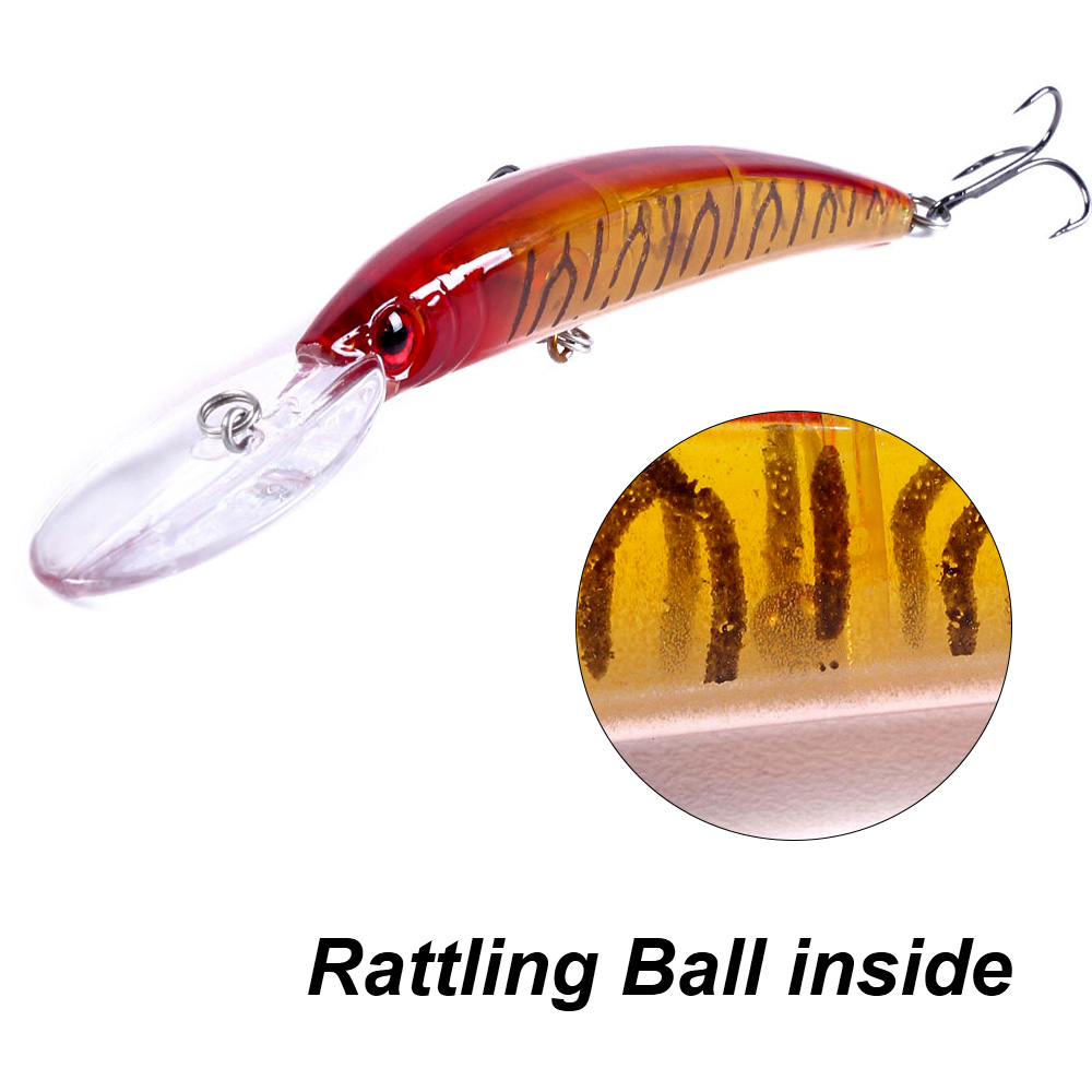 1PCS 15cm 15g ดําน้ําลึก Jerkb - Fishing Lure Spoon บทวิจารณ์และราคา