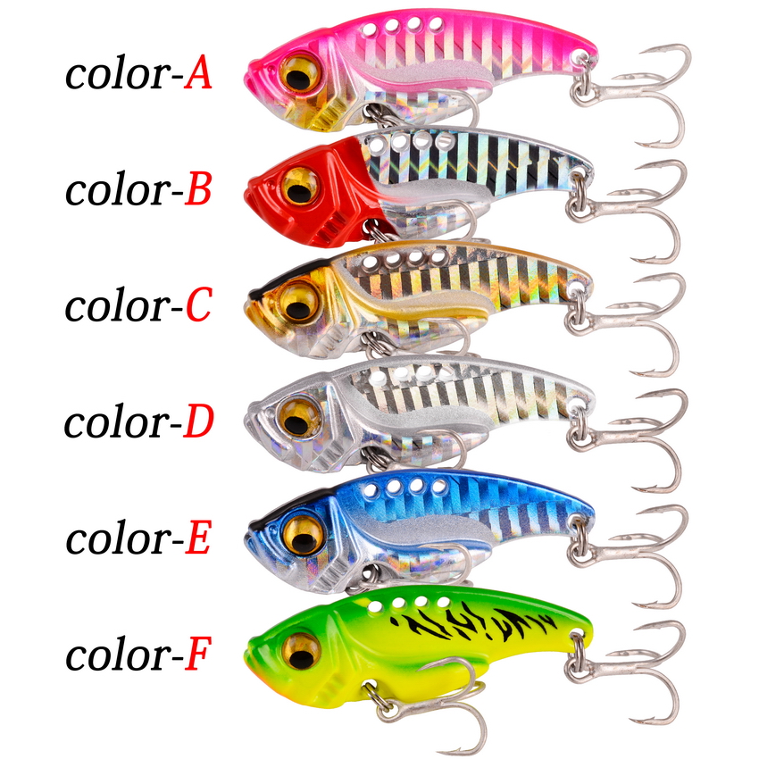 6ชิ้น/ล็อต7/10/15/20G โลหะ Vib - Fishing Lure Spoon บทวิจารณ์และราคา