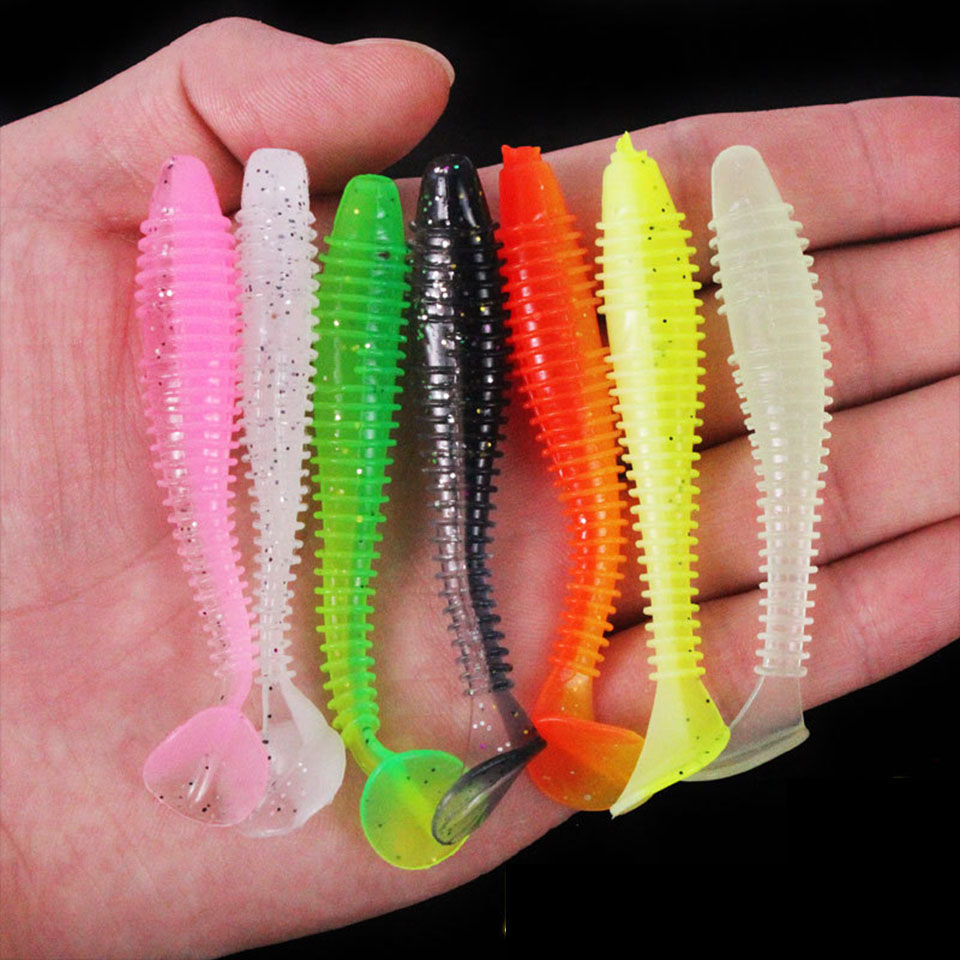 เดินปลา 10PCS Soft Lures ซิลิโ - Fishing Lure Making Kit บทวิจารณ์และราคา