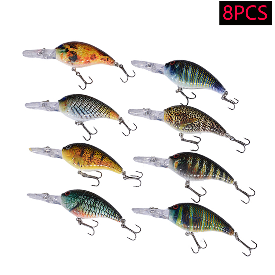 เหยื่อปลอมแบบจิ๊กเบท 8 ชิ้น ทำ - Fishing Lure Swimbait บทวิจารณ์และราคา
