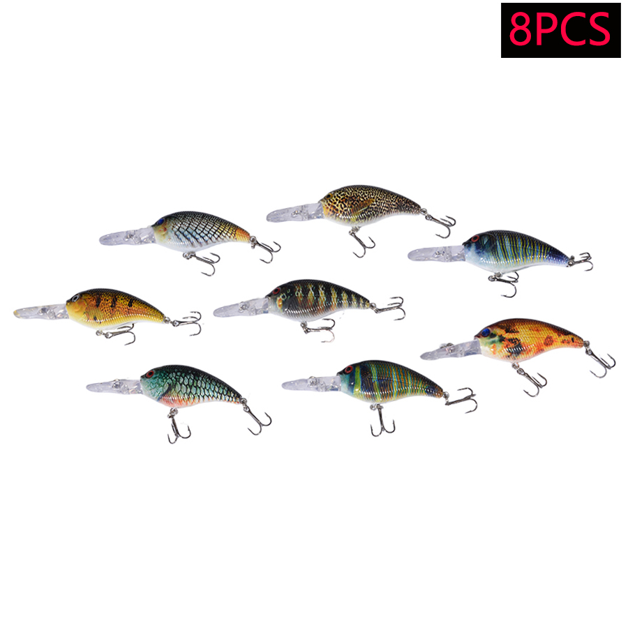 เหยื่อปลอมแบบจิ๊กเบท 8 ชิ้น ทำ - Fishing Lure Swimbait บทวิจารณ์และราคา