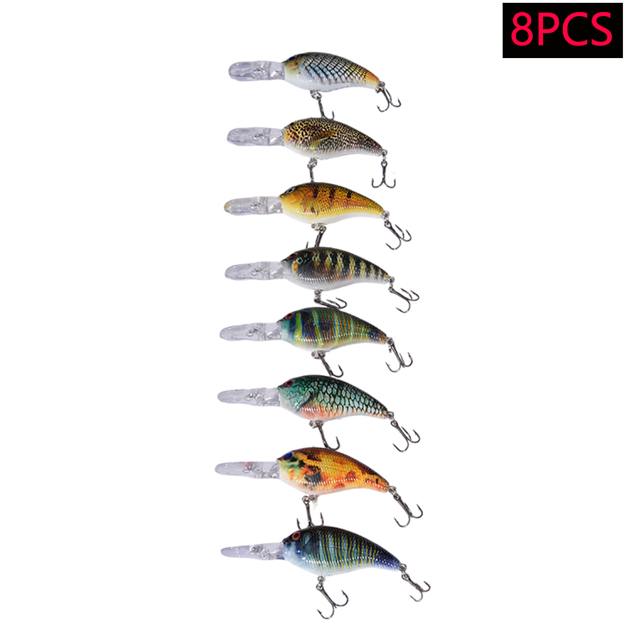 เหยื่อปลอมแบบจิ๊กเบท 8 ชิ้น ทำ - Fishing Lure Swimbait บทวิจารณ์และราคา