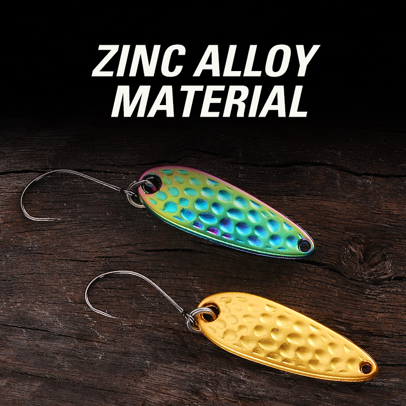 ชุดเหยื่อตกปลาโลหะผสมสังกะสี 1 - Fishing Lure Spinner บทวิจารณ์และราคา