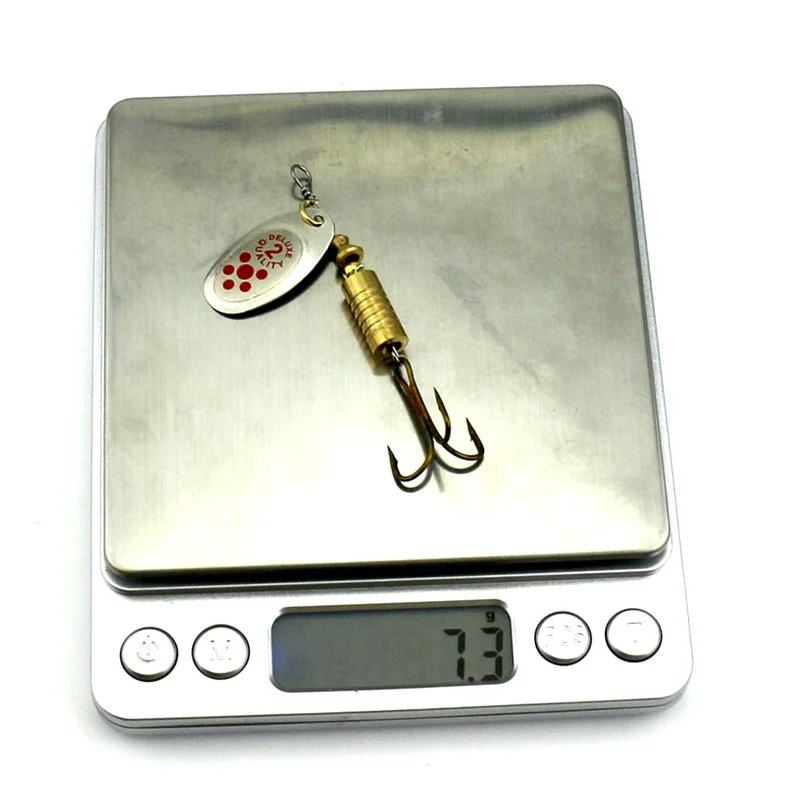 1PCS ชุบโลหะ SPINNER เหยื่อ 6. - Fishing Lure Spoon บทวิจารณ์และราคา