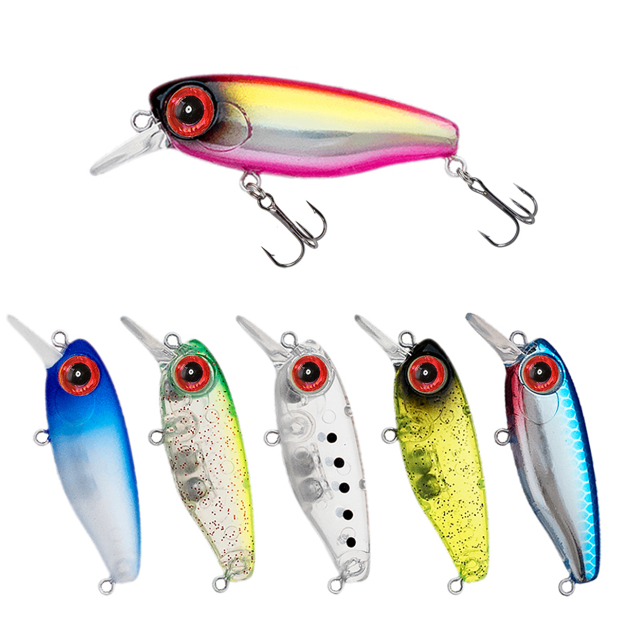 3.8 ซม.2.7g ตกปลา Lure Micro M - Fishing Lure Spoon บทวิจารณ์และราคา