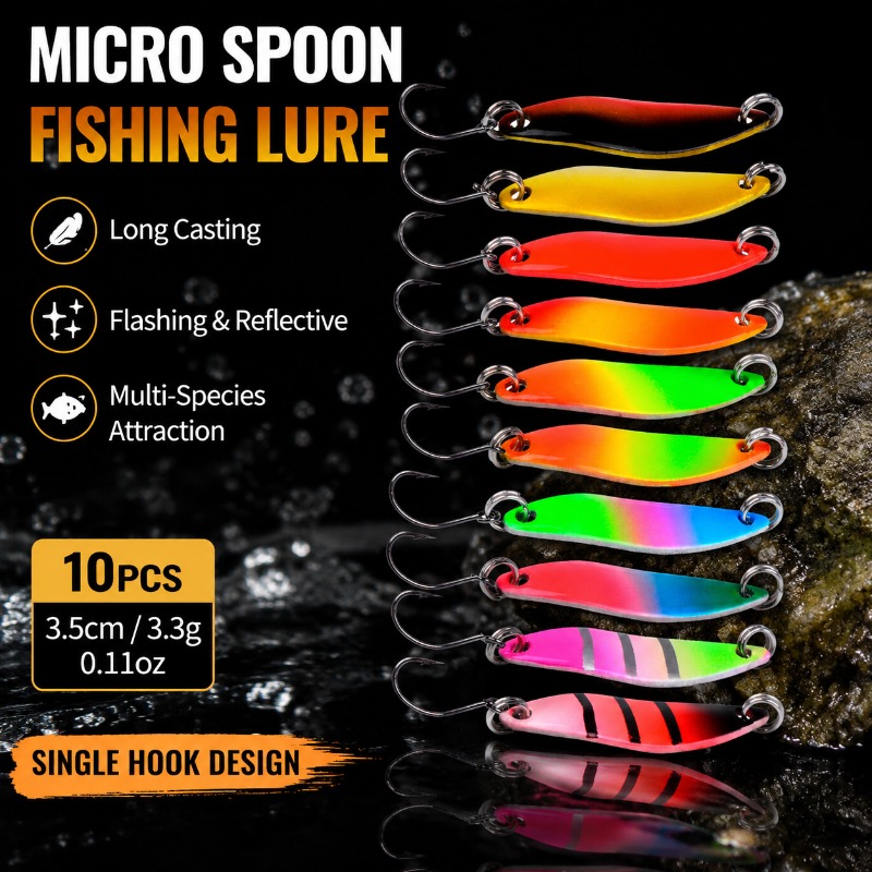 เหยื่อตกปลาขนาดเล็ก ชนิดโลหะรู - Fishing Lure Blade Bait บทวิจารณ์และราคา