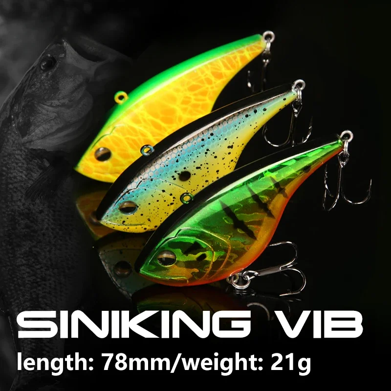 21g/78mm VIB Fishing Lure เหยื - Fishing Lure Spoon บทวิจารณ์และราคา