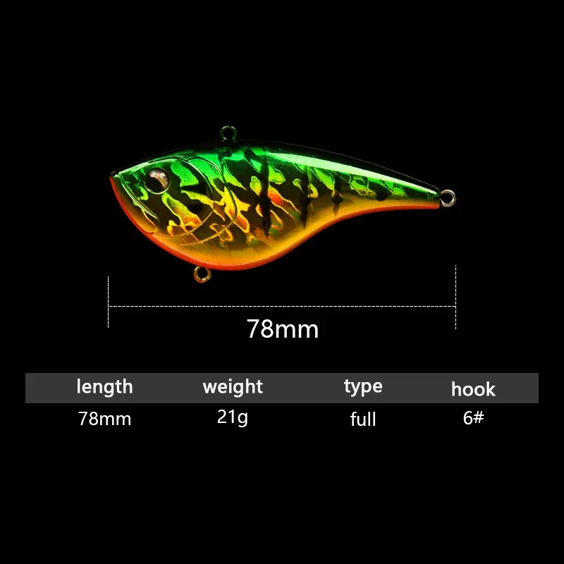 21g/78mm VIB Fishing Lure เหยื - Fishing Lure Spoon บทวิจารณ์และราคา