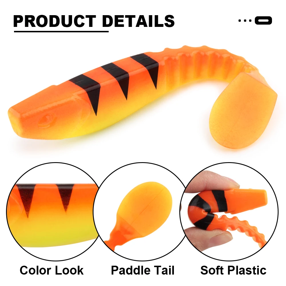 เหยื่อปลอม Spinpoler 5 นิ้ว แบ - Fishing Lure Swimbait บทวิจารณ์และราคา