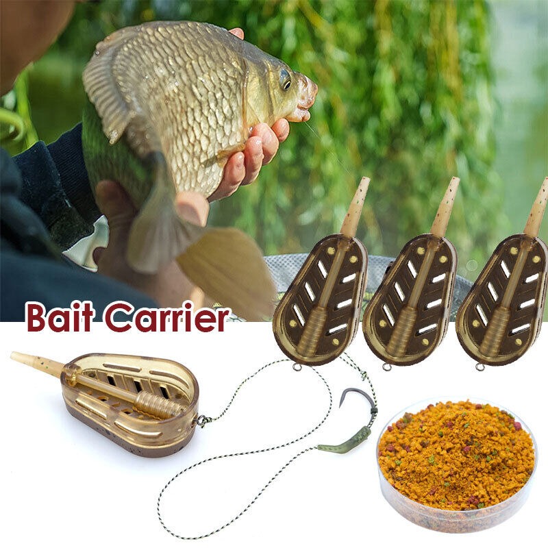 5 ชิ้นฝัง Feeder สําหรับตกปลาอ - Fishing Lure Kit บทวิจารณ์และราคา