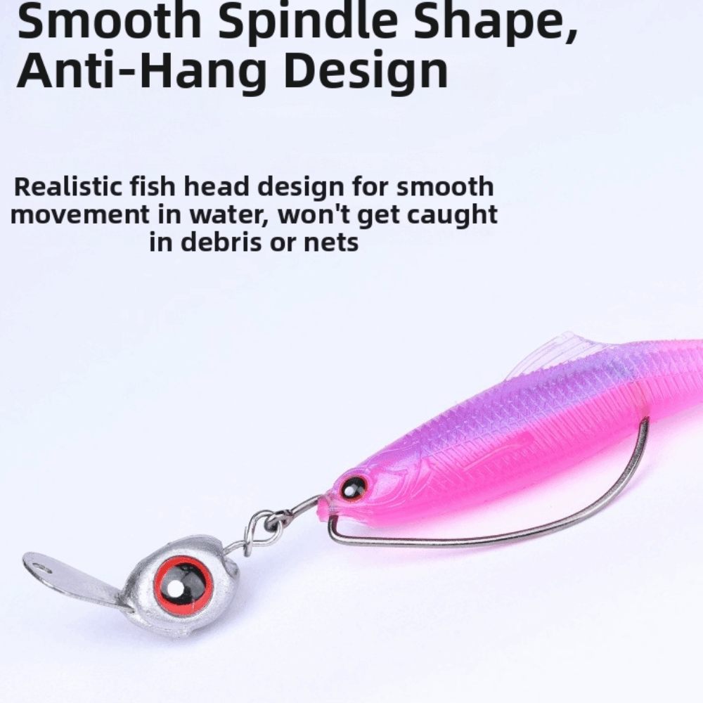 10 ชิ้น หัวจิ๊กพร้อมแผ่นลิ้น 3 - Fishing Lure Jig บทวิจารณ์และราคา
